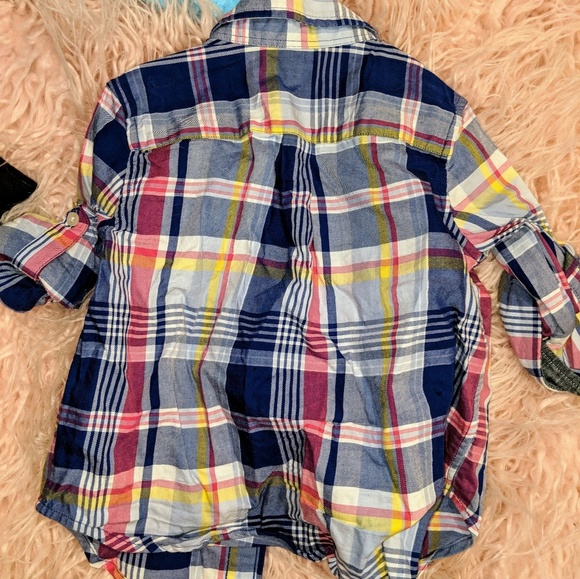 18 M Ralph Lauren Striped Dress shirt - Picture 3 of 3